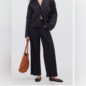 Madewell Linen Blend Pants Size 12